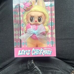 THE MONSTERS Let's Checkmate Series-Vinyl Plush Hanging Card